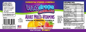 Windmill Health Products VITAdrops Gummies Adult Multi-Vitamins - supplement