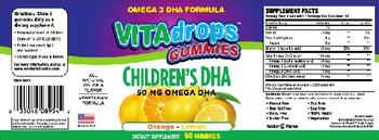 Windmill Health Products VITAdrops Gummies Children's DHA - supplement