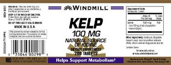 Windmill Kelp 100 mg - supplement