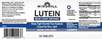 Windmill Lutein - supplement