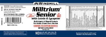Windmill Milltrium Senior with Lutein & Lycopene - supplement