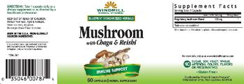 Windmill Mushroom with Chaga & Reishi - herbal supplement