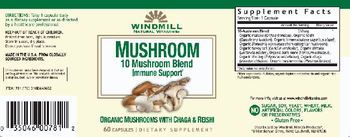Windmill Mushroom - supplement