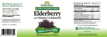 Windmill Natural Vitamins Elderberry with Vitamin C & Echinacea - herbal supplement
