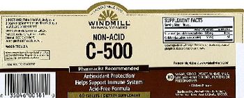 Windmill Non-Acid C-500 - supplement