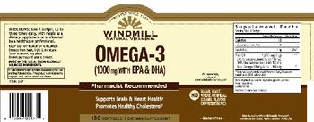 Windmill Omega-3 (1000 mg with EPA & DHA) - supplement