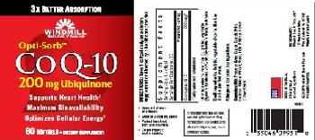 Windmill Opti-Sorb Co Q-10 200 mg - supplement