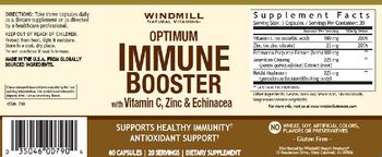 Windmill Optimum Immune Booster with Vitamin C, Zinc & Echinacea - supplement