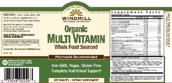 Windmill Organic Multi Vitamin - supplement