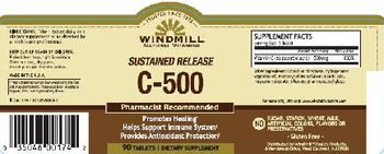 Windmill Sustained Release C-500 - supplement