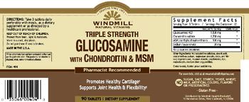 Windmill Triple Strength Glucosamine with Chondroitin & MSM - supplement