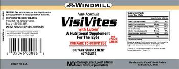 Windmill VisiVites with Lutein - supplement