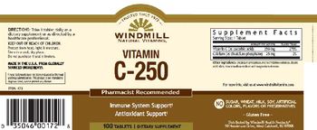 Windmill Vitamin C-250 - supplement
