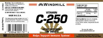 Windmill Vitamin C-250 - supplement