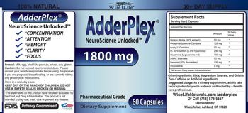 WiseLife AdderPlex 1800 mg - supplement