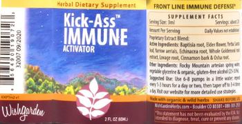 WishGarden Kick-Ass Immune Activator - herbal supplement
