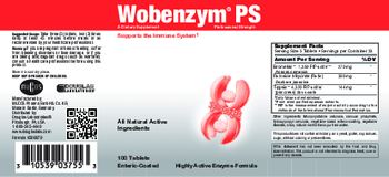 Wobenzyme PS Wobenzyme PS Professional Strength - supplement
