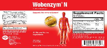 Wobenzyme N Wobenzyme N - supplement