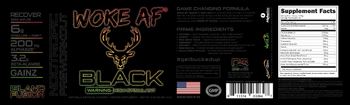 Woke AF Woke AF Black Island Fusion - supplement