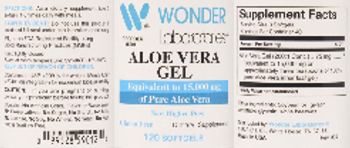 Wonder Laboratories Aloe Vera Gel - supplement