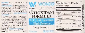 Wonder Laboratories Antioxidant Formula High Potency - supplement