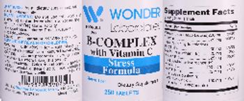 Wonder Laboratories B-Complex with Vitamin C - supplement