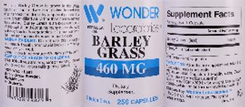 Wonder Laboratories Barley Grass 460 mg - supplement