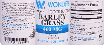 Wonder Laboratories Barley Grass 460 mg - supplement