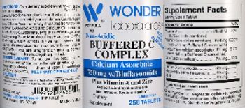 Wonder Laboratories Buffered C Complex 750 mg w/Bioflavonoids - supplement
