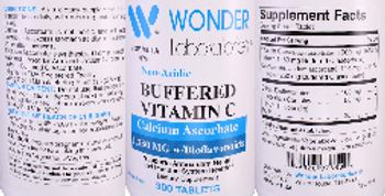Wonder Laboratories Buffered Vitamin C 1,250 mg w/Bioflavonoids - supplement
