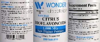 Wonder Laboratories Citrus Bioflavonoids 1,000 mg - supplement