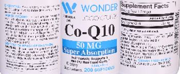 Wonder Laboratories Co-Q10 50 mg Super Absorption - supplement