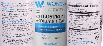Wonder Laboratories Colostrum w/Olive Leaf - supplement