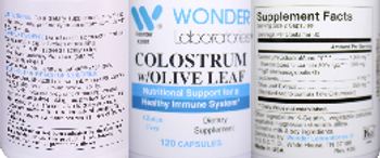 Wonder Laboratories Colostrum w/Olive Leaf - supplement