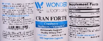 Wonder Laboratories Cran Forte - supplement