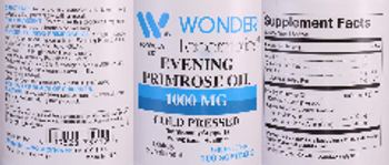 Wonder Laboratories Evening Primrose Oil 1000 mg - supplement