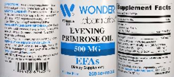 Wonder Laboratories Evening Primrose Oil 500 mg - supplement