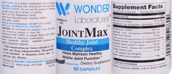 Wonder Laboratories JointMax - supplement