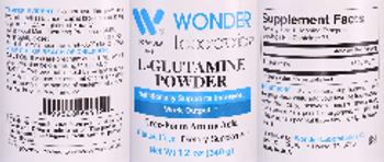 Wonder Laboratories L-Glutamine Powder - supplement