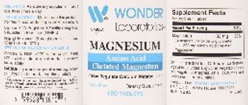 Wonder Laboratories Magnesium - supplement