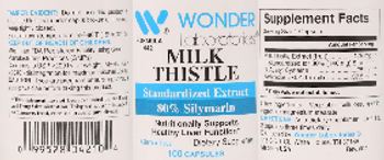 Wonder Laboratories Milk Thistle - supplement