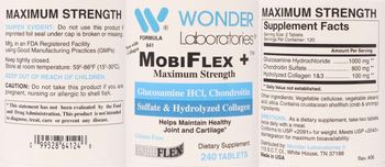 Wonder Laboratories MOBIFLEX+ Maximum Strength - supplement