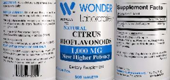 Wonder Laboratories Natural Citrus Bioflavonoids 1,000 mg - supplement