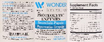 Wonder Laboratories Proteolytic Enzymes - supplement
