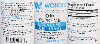 Wonder Laboratories Q10 Supreme 10 mg - supplement