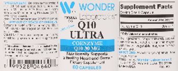 Wonder Laboratories Q10 Ultra 30 mg - supplement