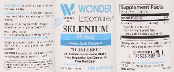 Wonder Laboratories Selenium 50 mcg - supplement