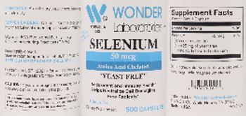 Wonder Laboratories Selenium 50 mcg - supplement