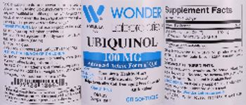 Wonder Laboratories Ubiquinol 100 mg - supplement