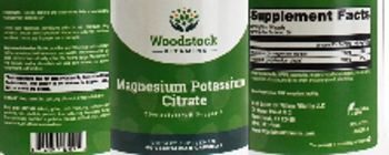 Woodstock Vitamins Magnesium Potassium Citrate - supplement